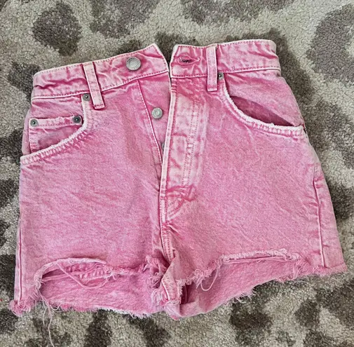 ZARA Pink  Jean Shorts