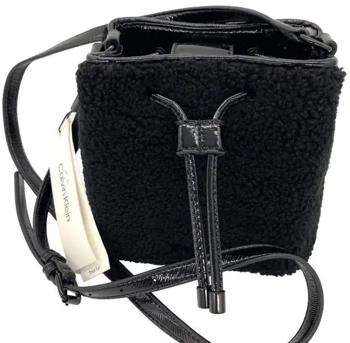 Calvin Klein  Astatine Mini Bucket Crossbody Bag New