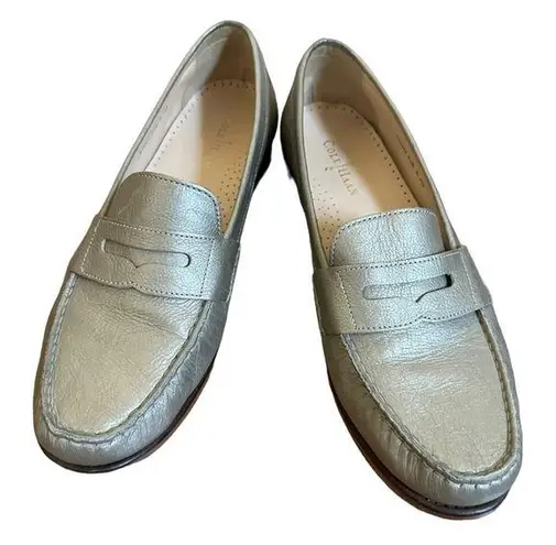 Cole Haan  Muted Gold Penny Loafers Size 8 1/2 B