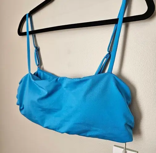 ANDIE Swim Top The Newport Azul Blue Bikini Neutral Solid