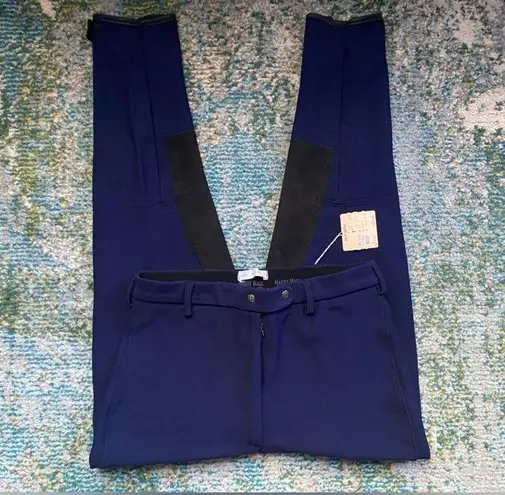 Vintage deadstock Harry Hall equestrian riding breeches, size 30R Blue
