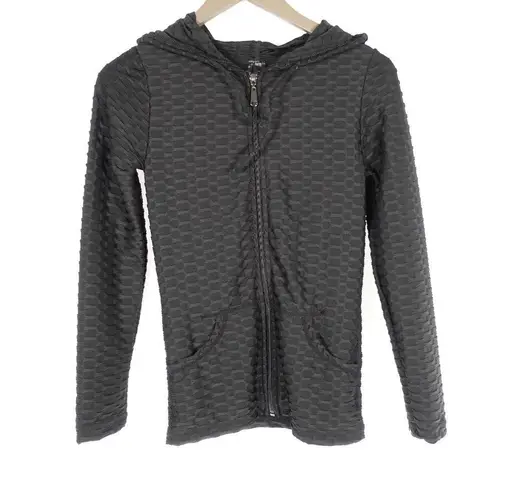 New Mix Black Stretchy Zip Up Hoodie to pair with BBL Leggings Jacket ONLY