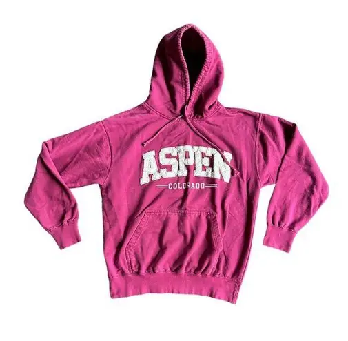 MV Sport Vintage Aspen Colorado Womens Size Medium Hoodie