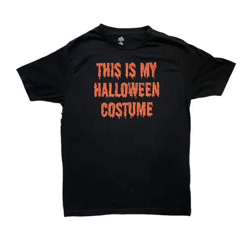 Funny This is my Halloween costume tee Black Size M