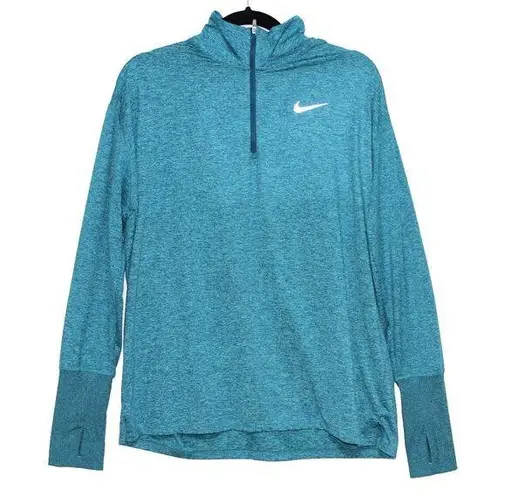 Nike  Dri-Fit Blue Quarter Zip Long Sleeve XL