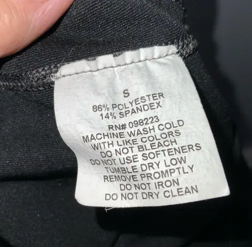 Bcg 2 Pair Black & Gray Capri Athletic Activewear Yoga Exercise Leggings Small