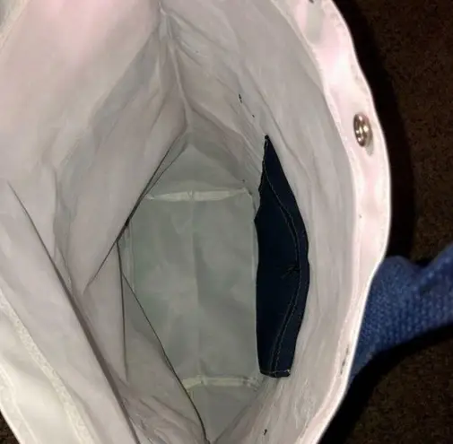 Resails Mystic Beach Tote Bag Used Beach Tote Summer Handmade USA