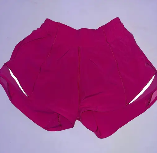 Lululemon Hotty Hot Shorts 4” Sonic Pink