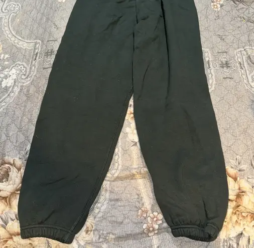 SKIMS LIMITED EDITION SPRUCE COTTON FLEECE PANTS