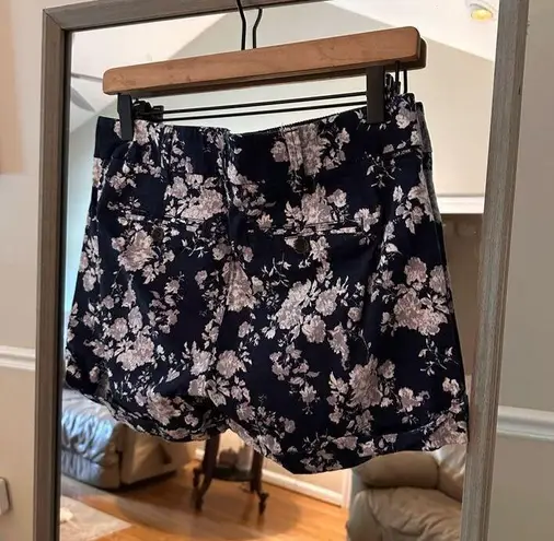 Dear John  Navy Floral Chino  Shorts Size 27