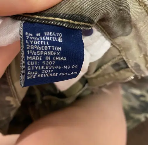 Tractr Blu Camouflage Skinny Jeans