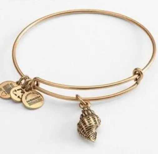 ALEX AND ANI  Conch Shell Gold Bracelet