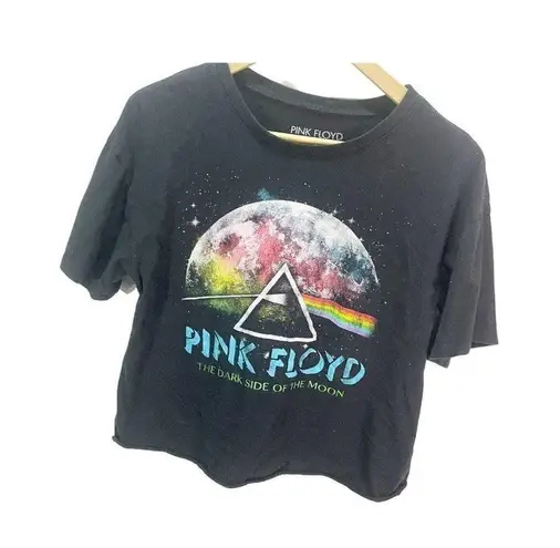 Pink Floyd  The Dark Side Of The Moon T-Shirt Womens L Short Sleeve Graphic Black