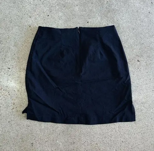 Vintage Black Mini Skirt