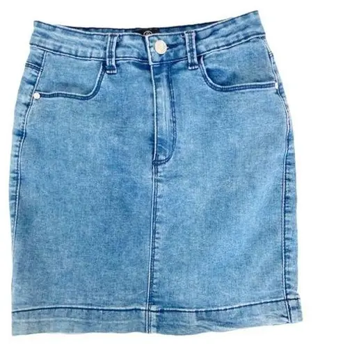 Missguided Denim Mini Skirt Sz 23