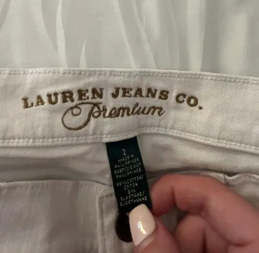 Ralph Lauren Vintage White Mom Jeans