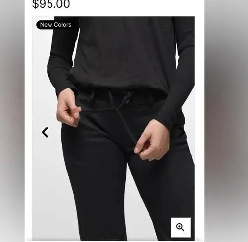 prAna Halle Straight hiking style Pants Sz 8 in black