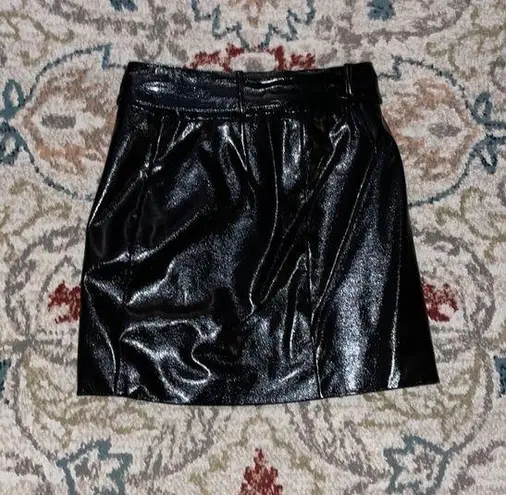 Nine West Brand new pleather None West skirt with belt