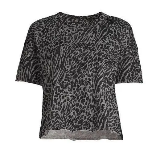 secret treasures Womens Terry Cropped Sleep Top Size XS 0-2 Cut Off Edges New