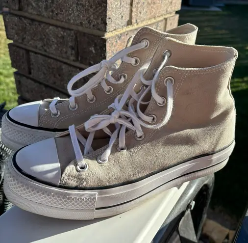 Converse Platform  Tan