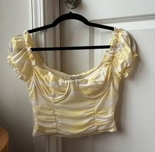 Tic Toc Cute cropped going out top! Size M worn twice!