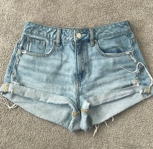 PacSun Indigo Blue High Waisted Mom Jeans