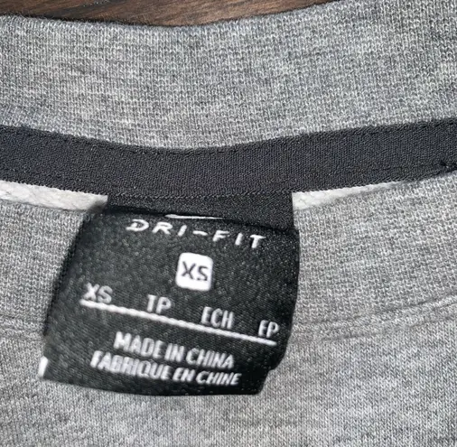 Nike Cropped Crew Neck Gray Size XS