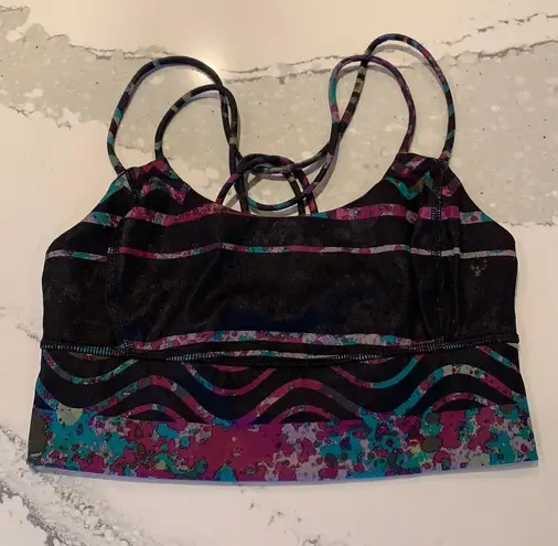 Lululemon Wanderlust Wanderful Tribal Bra 4 Rare