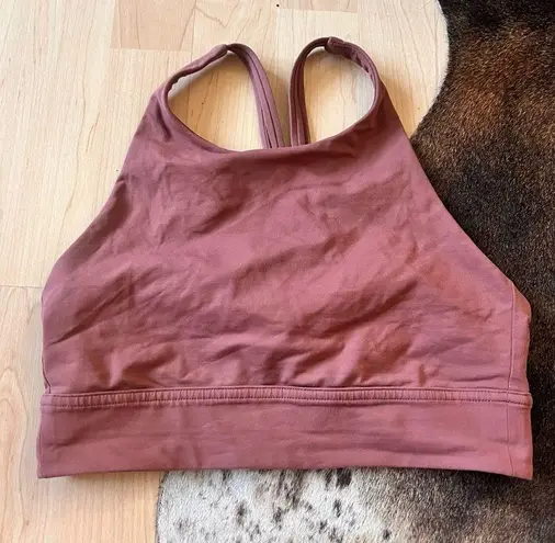  Ride & Reflect Bra lululemon X‎ SoulCycle In Adobe Dust Size 6