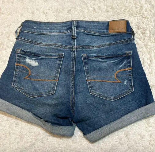 American Eagle super stretch jean shorts