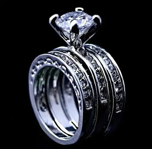 Silver Ring Set Size 6
