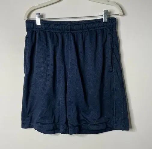 Nike  Dri-Fit Navy Blue Athletic Shorts Medium