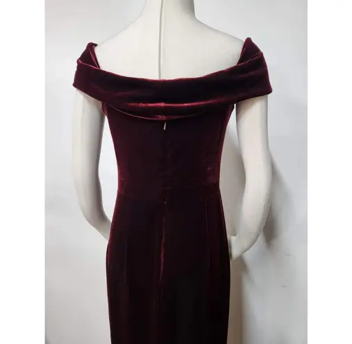 BHLDN Anthropologie Edison Velvet Dress Size 12