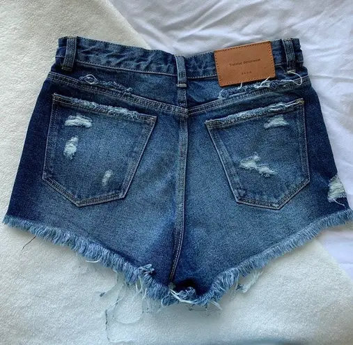 ZARA High Waisted Demim Shorts