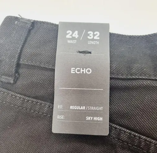 Dr. Denim  Echo Straight in Black