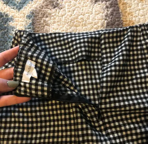 Eyeshadow Cute Checkered Mini Skirt 