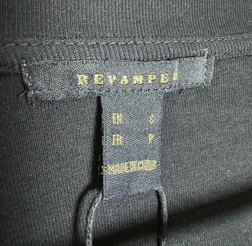 Revamped CLEARANCE! Black Boutique Ruffle Sleeve Crop Top Size S NWT