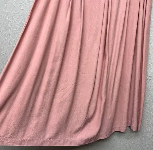 Fitting Image Vintage Pull On Midi Skirt Womens 16 Classic Retro Barbiecore Pink