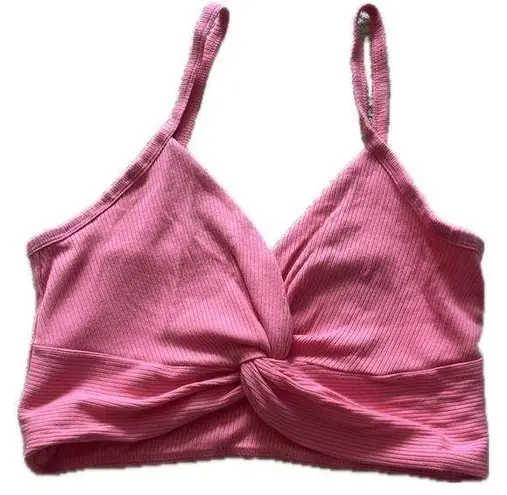 Wilfred ARITZIA pink cropped tank Size S