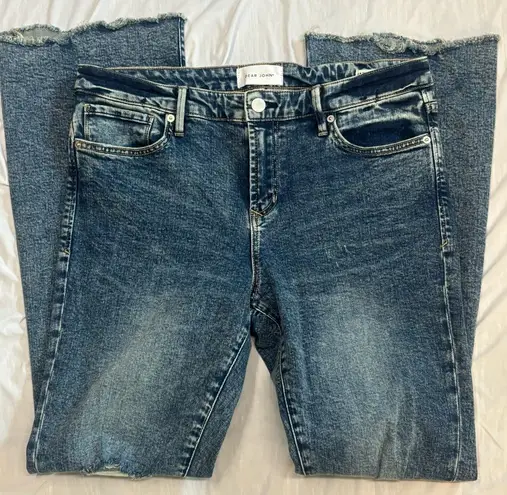 Dear John Blue Straight Leg Jeans Classic Denim