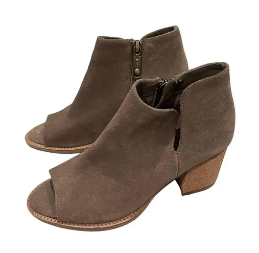 Blondo Nappa Waterproof Open Toe Bootie