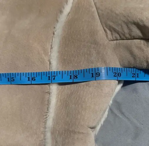 Massini Vintage Suede Leather Coat