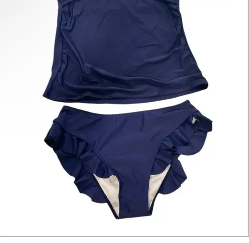 Navy Halter Bikini Set Blue Size M thumbnail 2