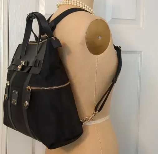 Henri Bendel Black Backpack