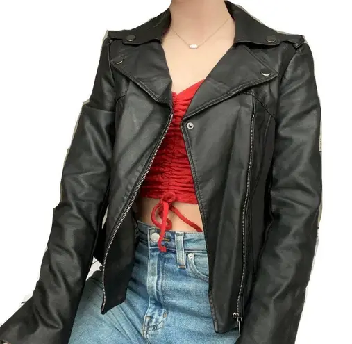 New York & Co. Leather Jacket