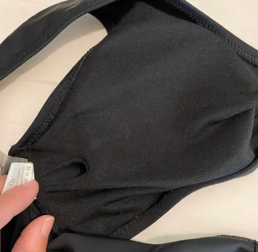 Blooming Jelly Small Black Bikini Top