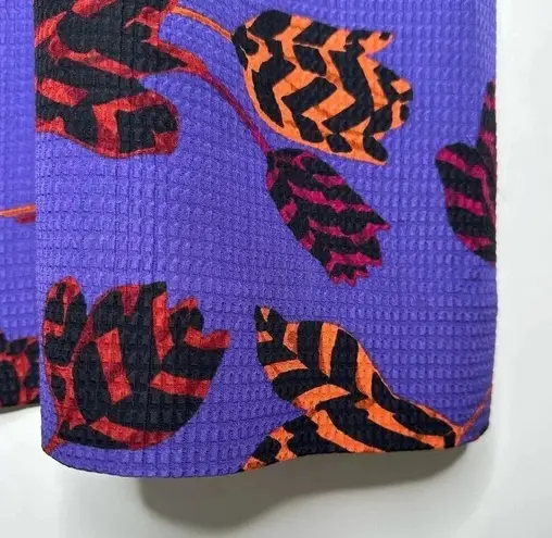 Marc by Marc Jacobs Purple Persian 100% Silk Mini Dress Size 0