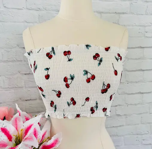Boutique Cherry Halter Top