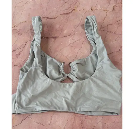 Lovewave the Nicks Bikini Top in Olive Small Womens Swimsuit