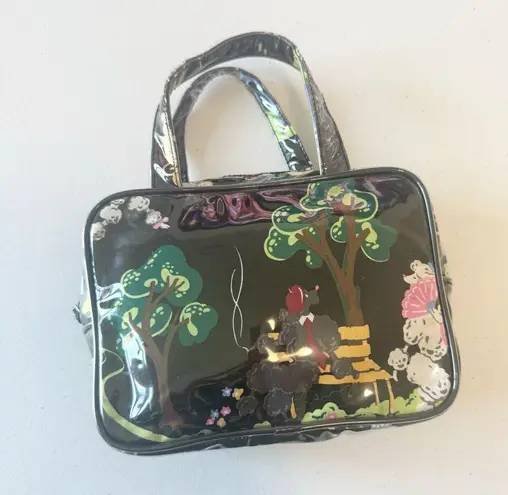 Nick & Nora Vintage French Poodles Travel mini tote bag